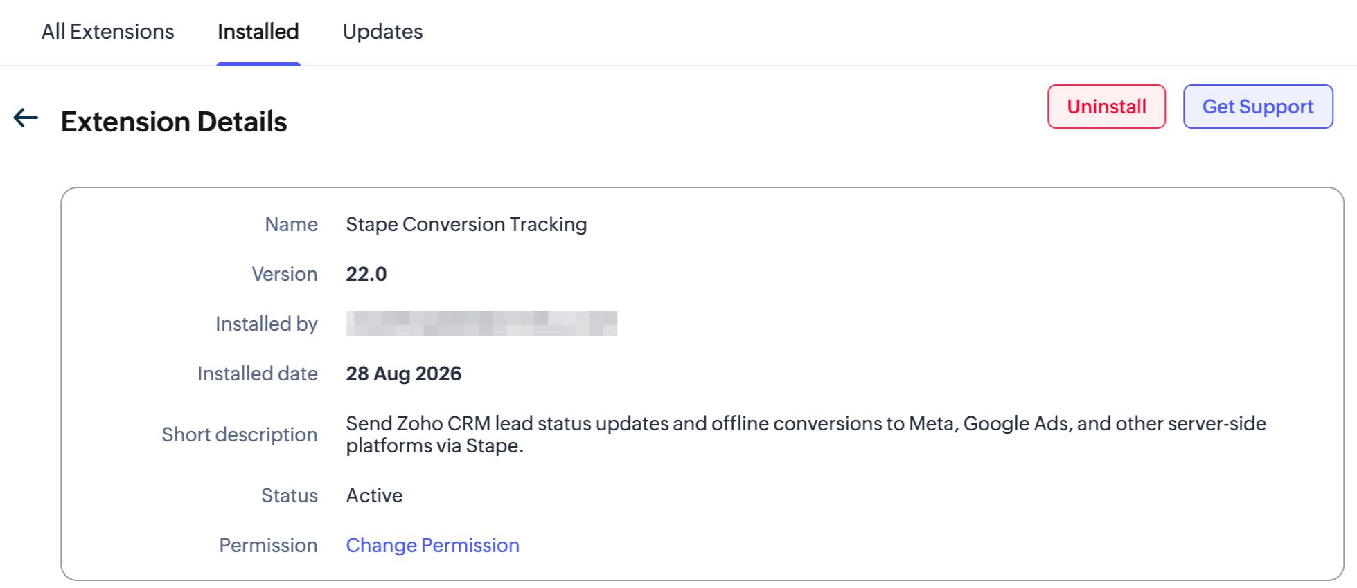 App installation