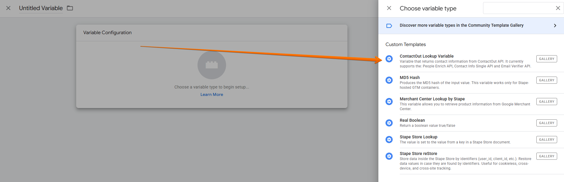 select ContactOut Lookup