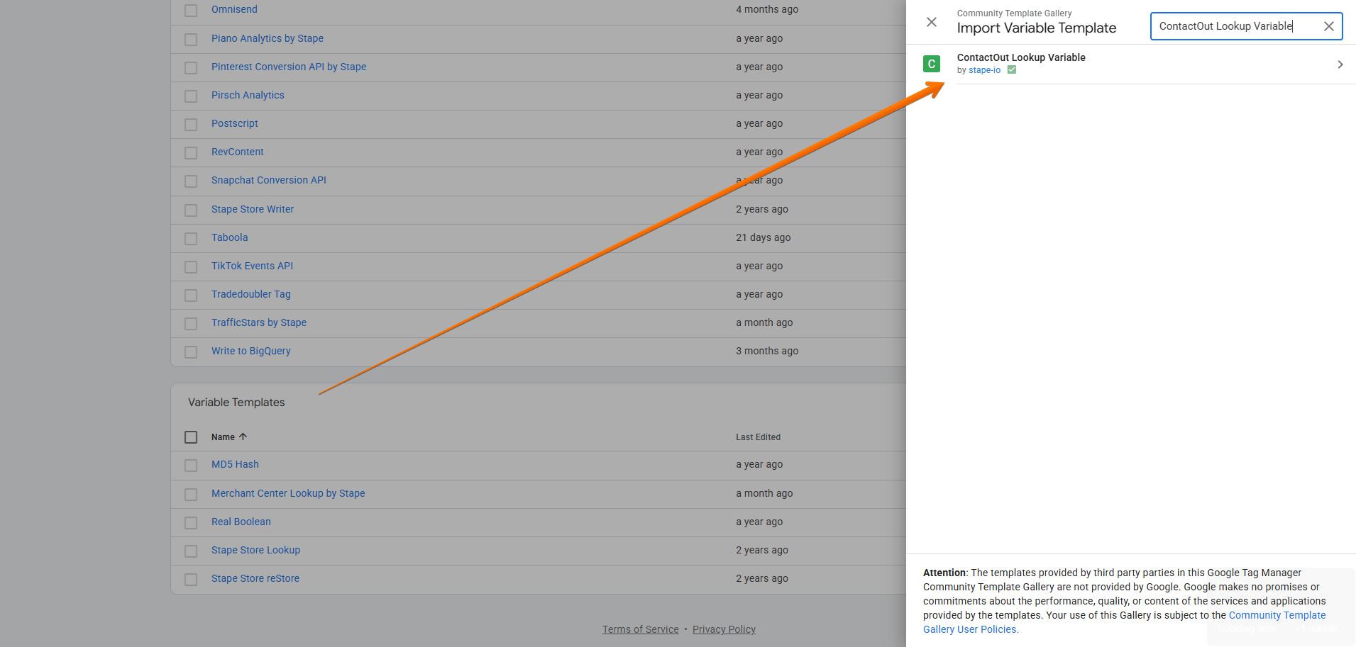 Add the ContactOut Lookup