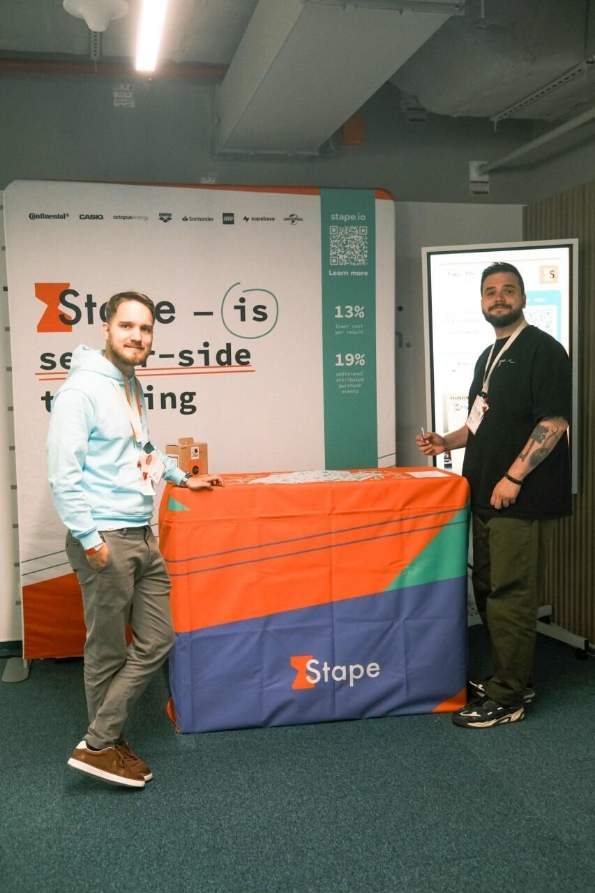 Stape at MeasureCamp Bucharest 2026
