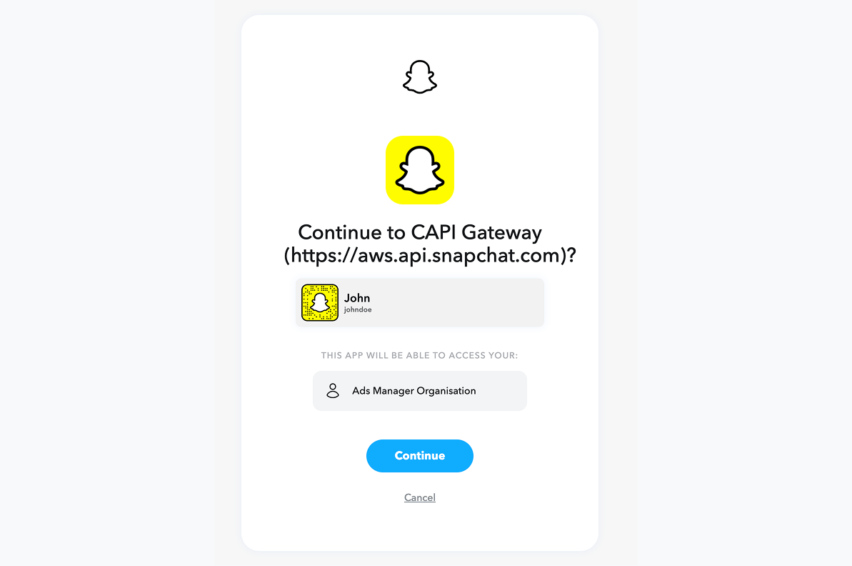 Log in to the gateway