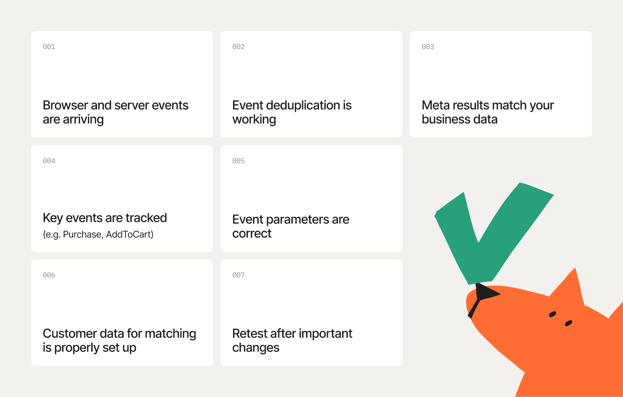 A quick checklist to audit your Facebook server-side setup