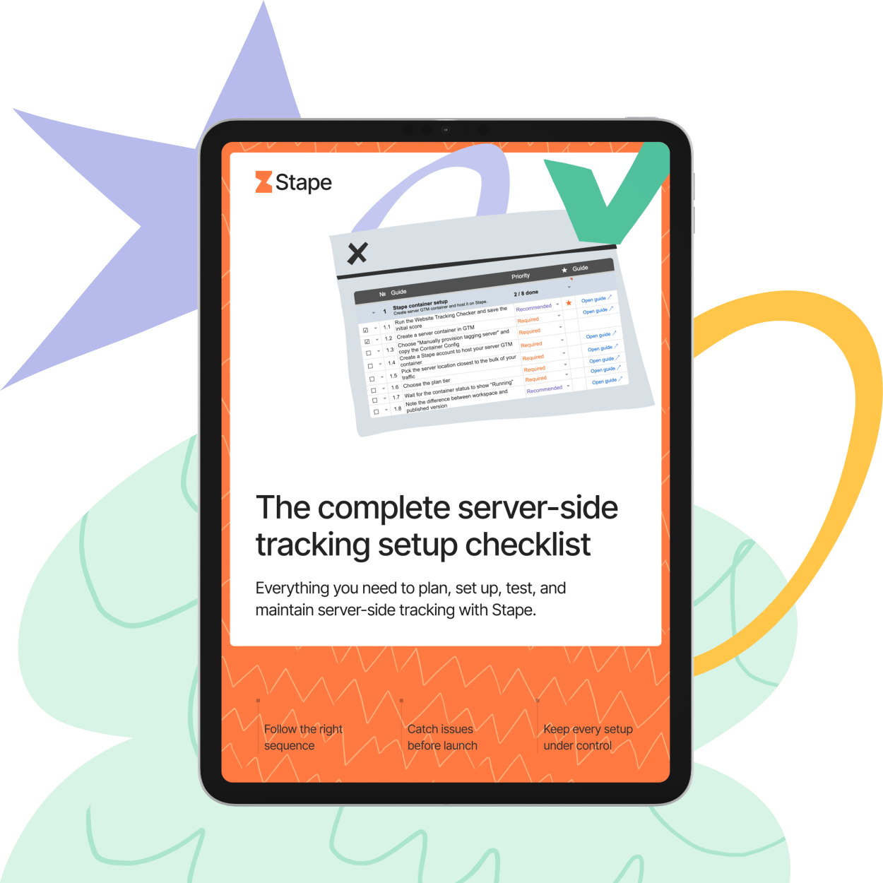 Server-side tracking setup checklist