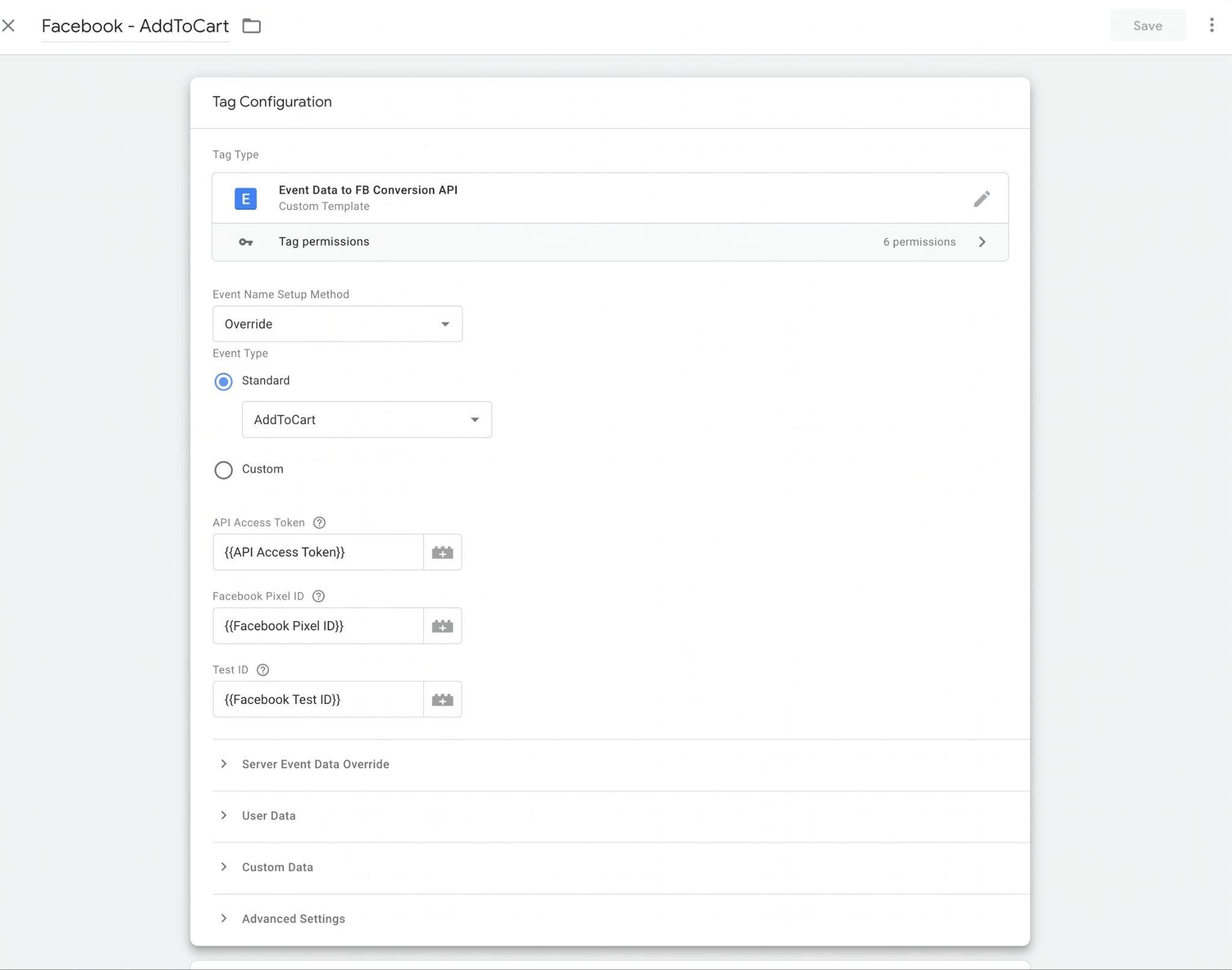 Check that an update travels from Salesforce to Meta