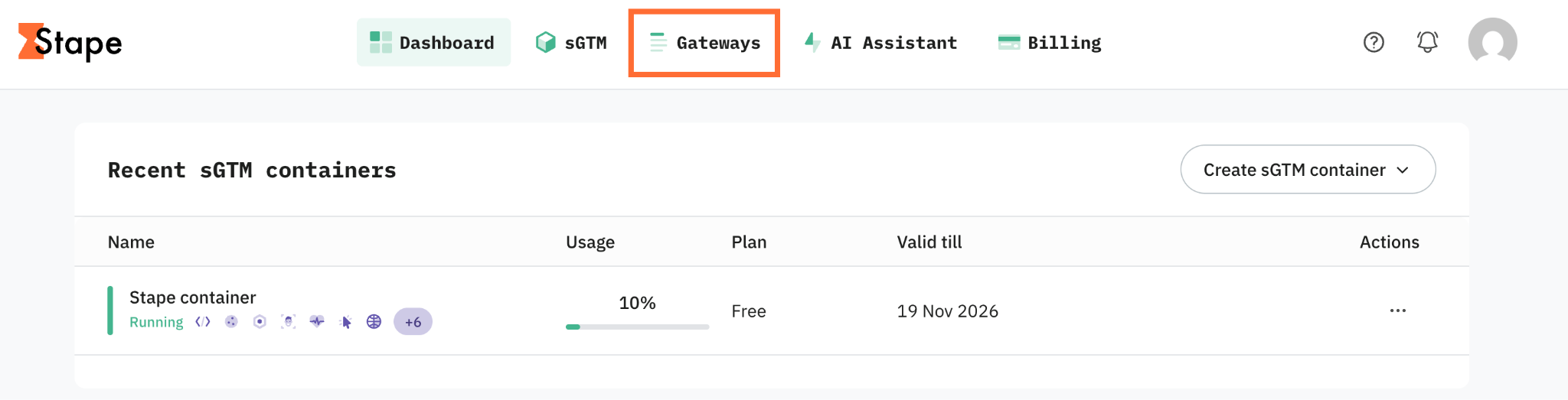 Gateways