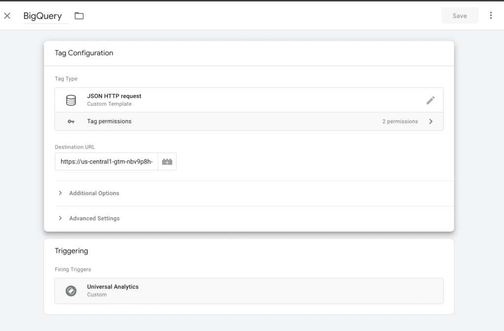 json http request