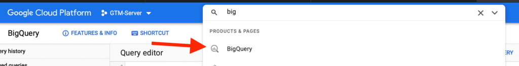 gtm bigquery