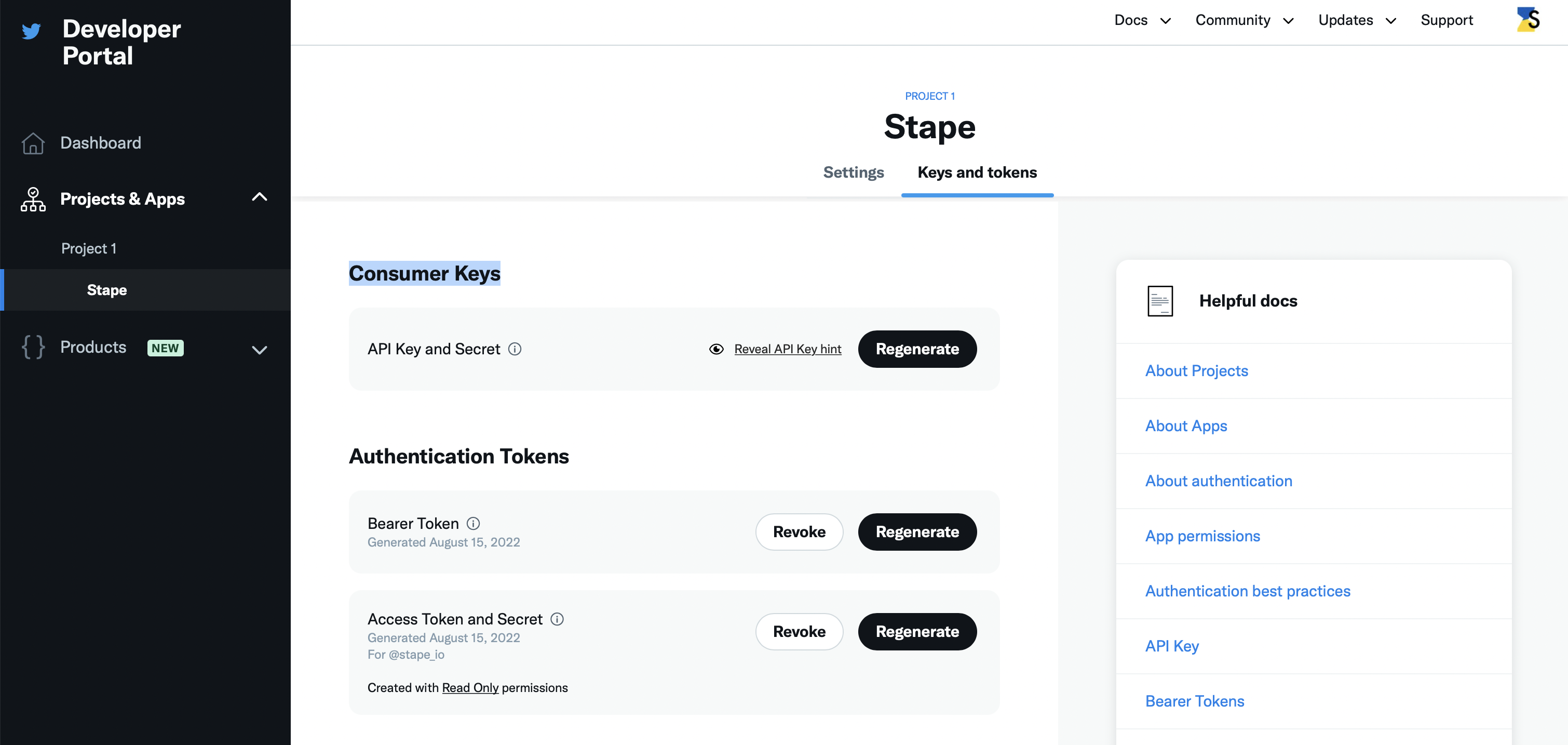 twitter capi api keys&nbsp;