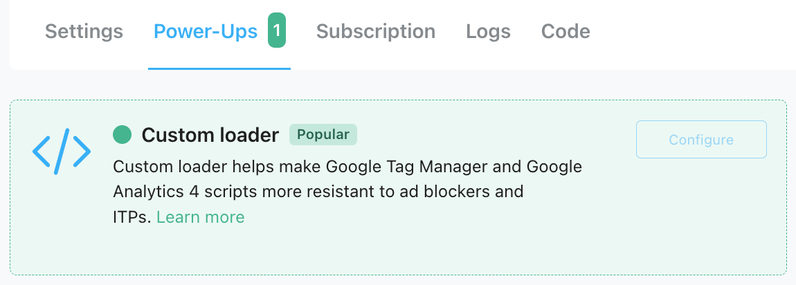 custom loader by stape to make gtm and google analytics 4 resistant to ad blockers and itp