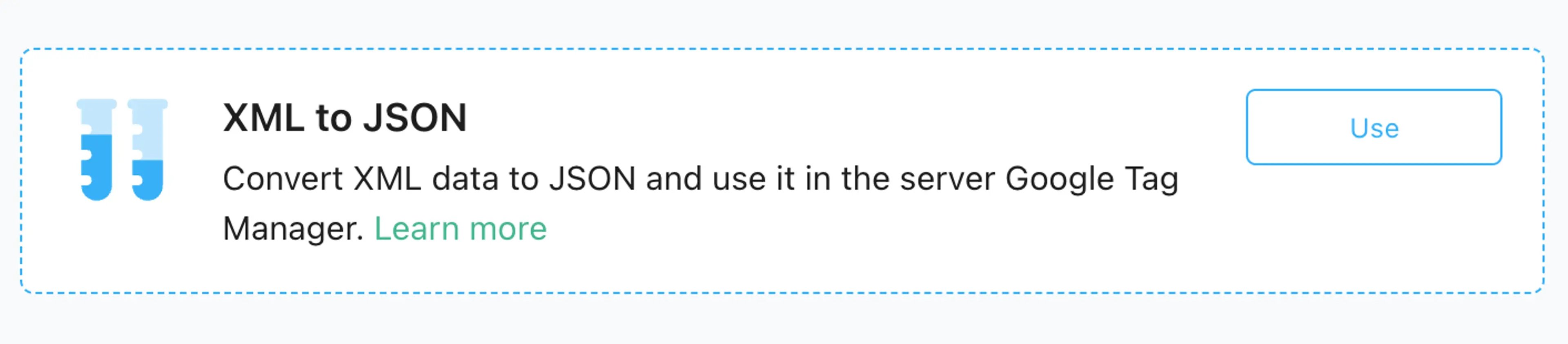 XML to JSON