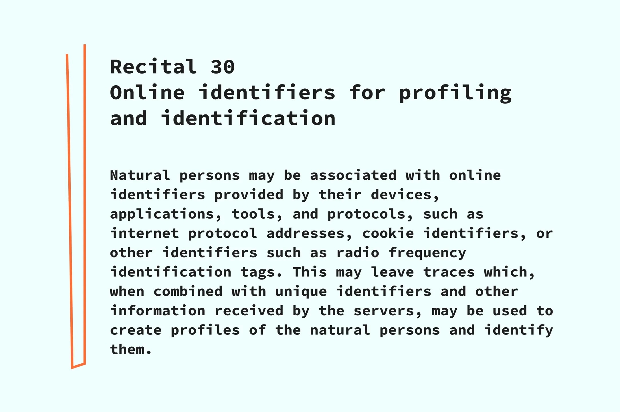 online identifiers for profiling and identification