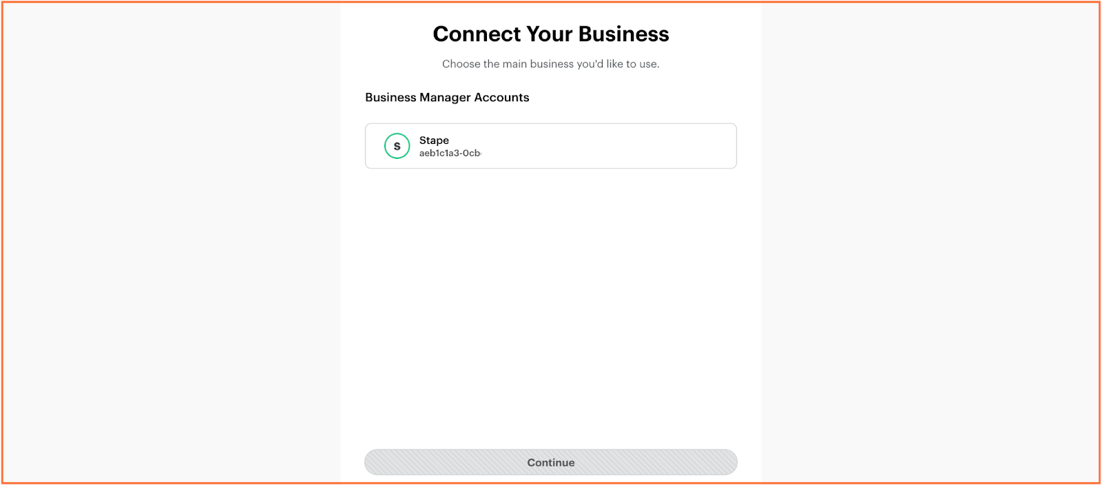 Choose the account and Pixels you’d like to connect