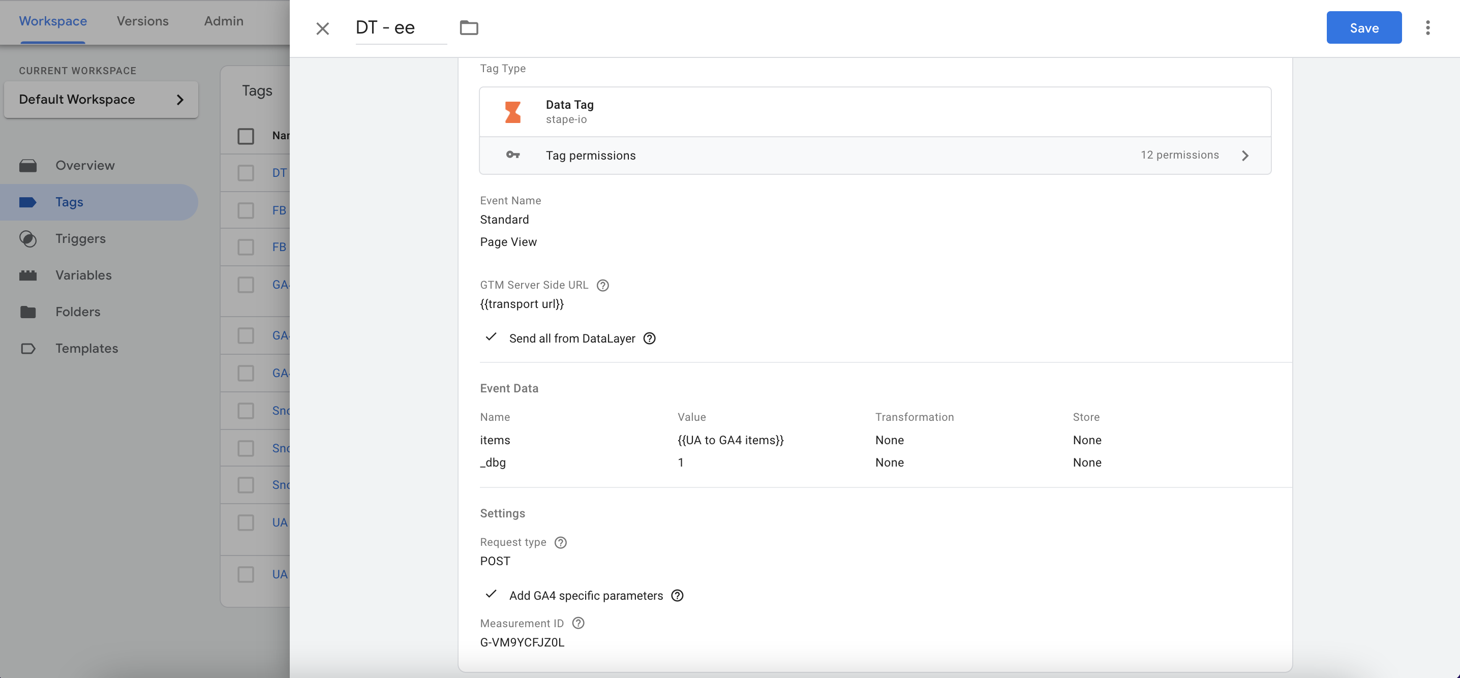 Gata Tag in Google Tag Manager