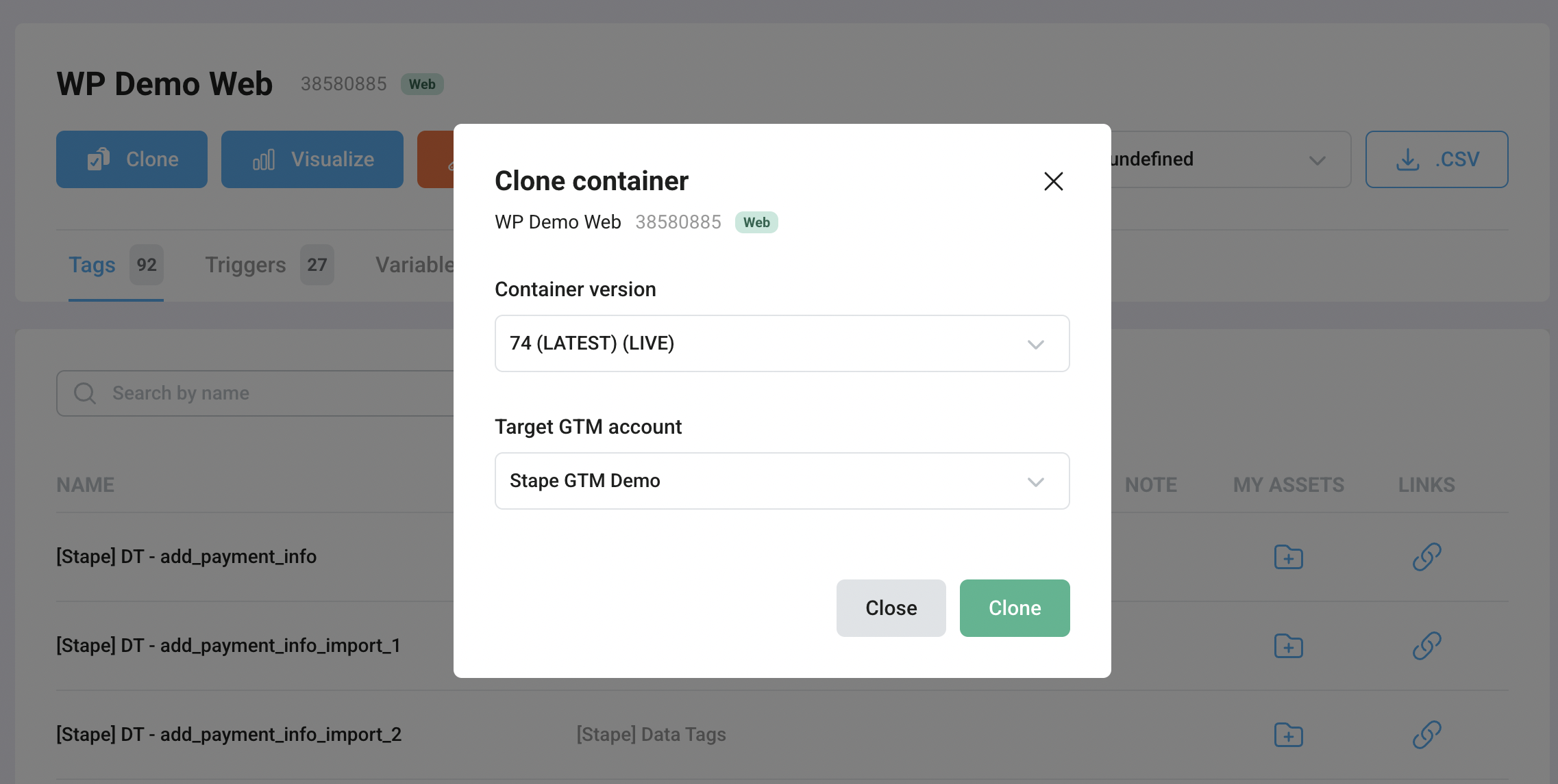 Clone Tool