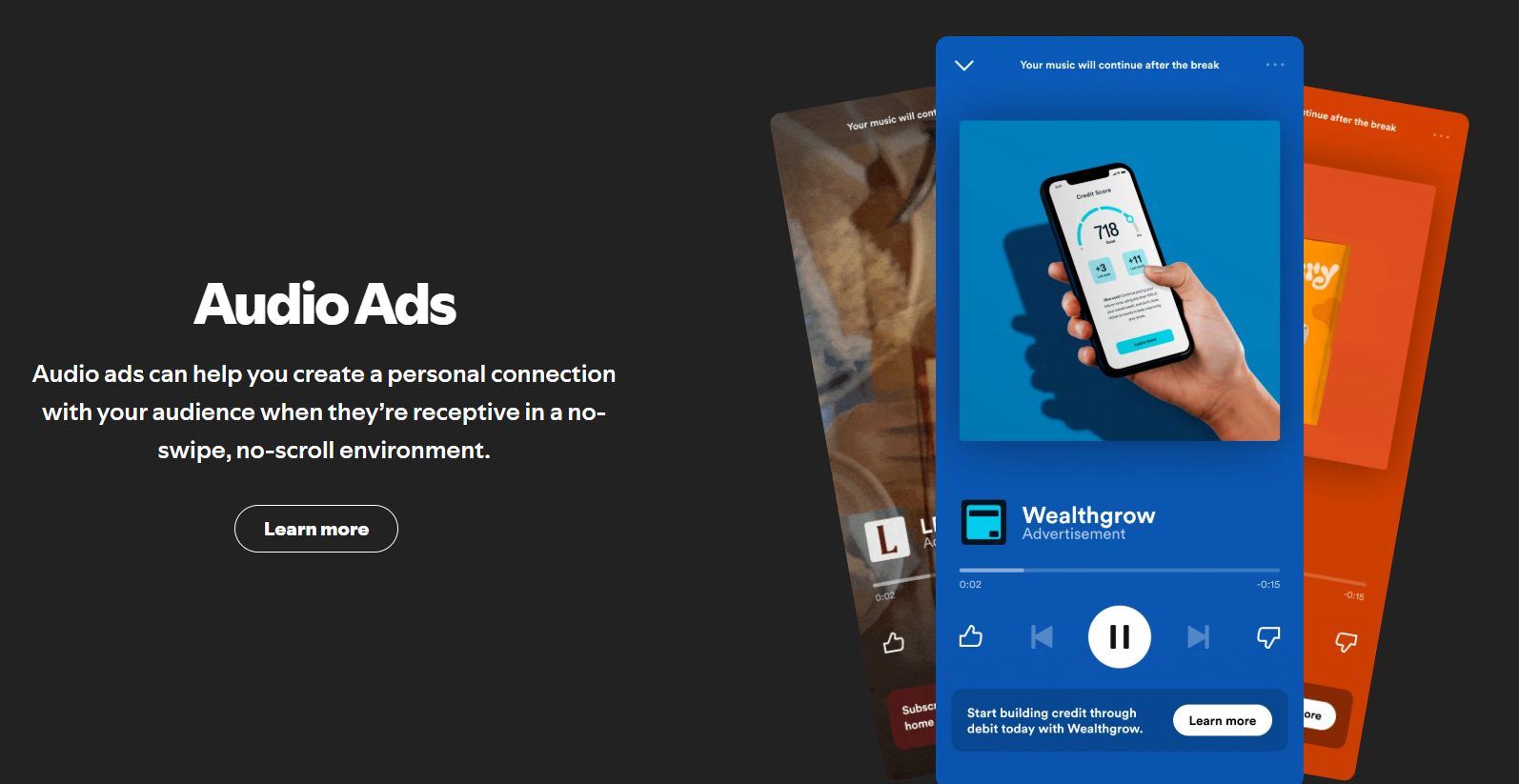 Audio advertising