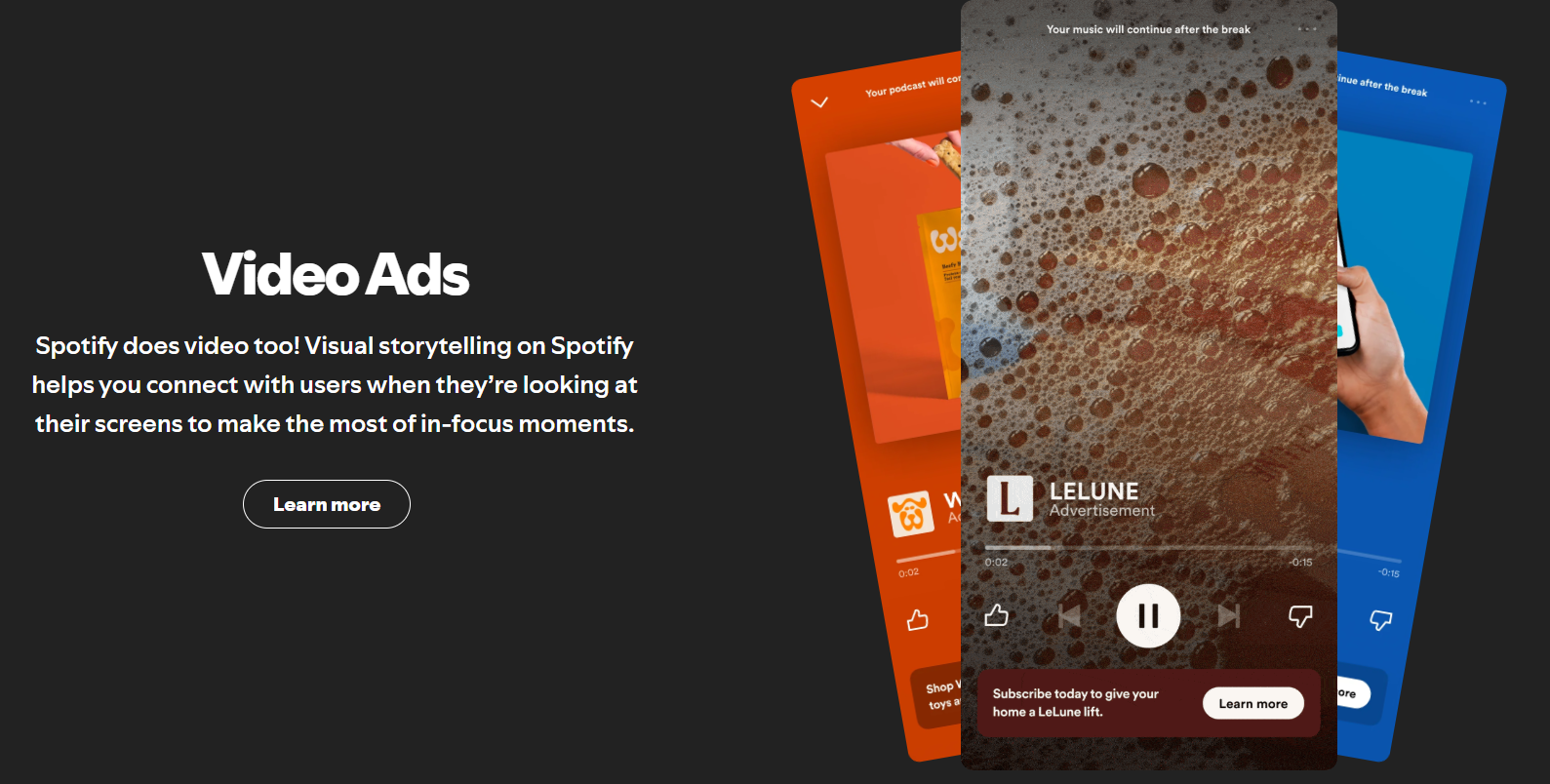 Video advertising