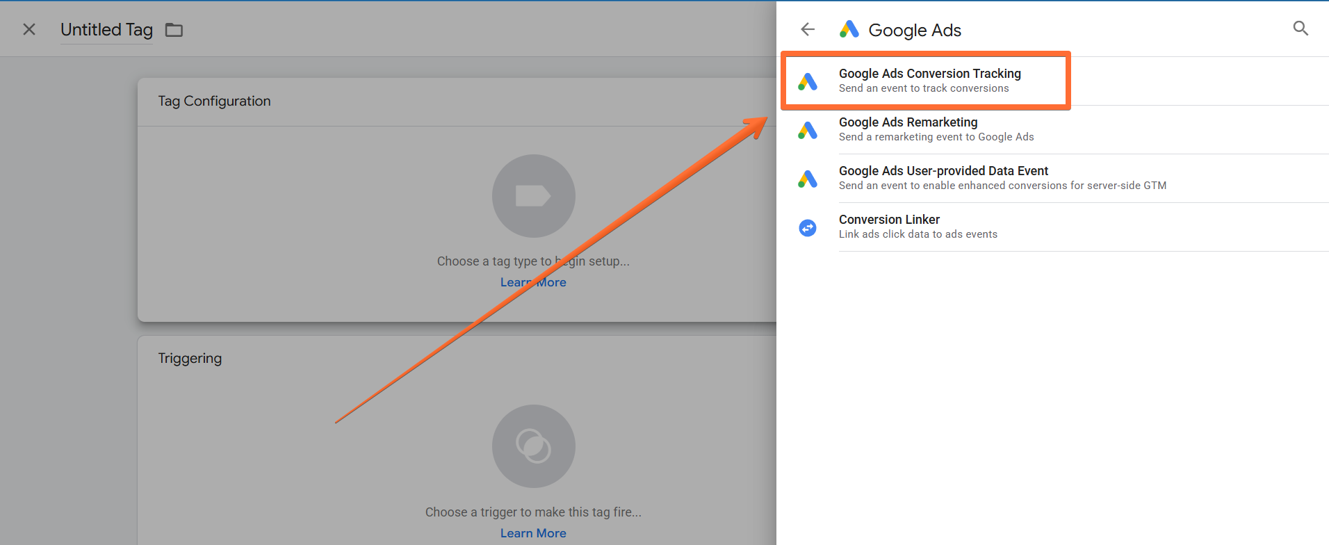 Google Ads Conversion Tracking