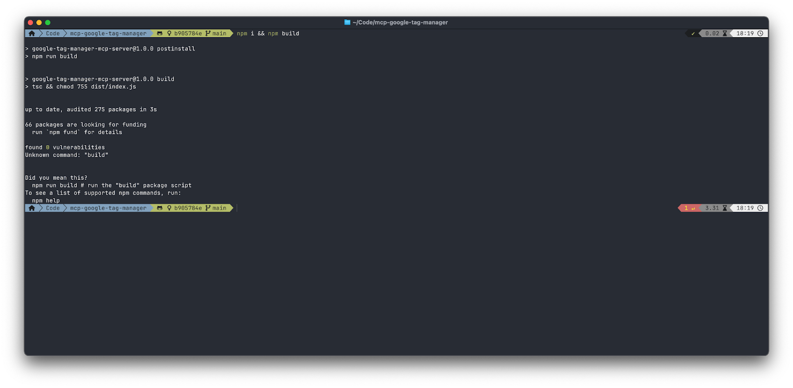 Execute os comandos npm install && npm build