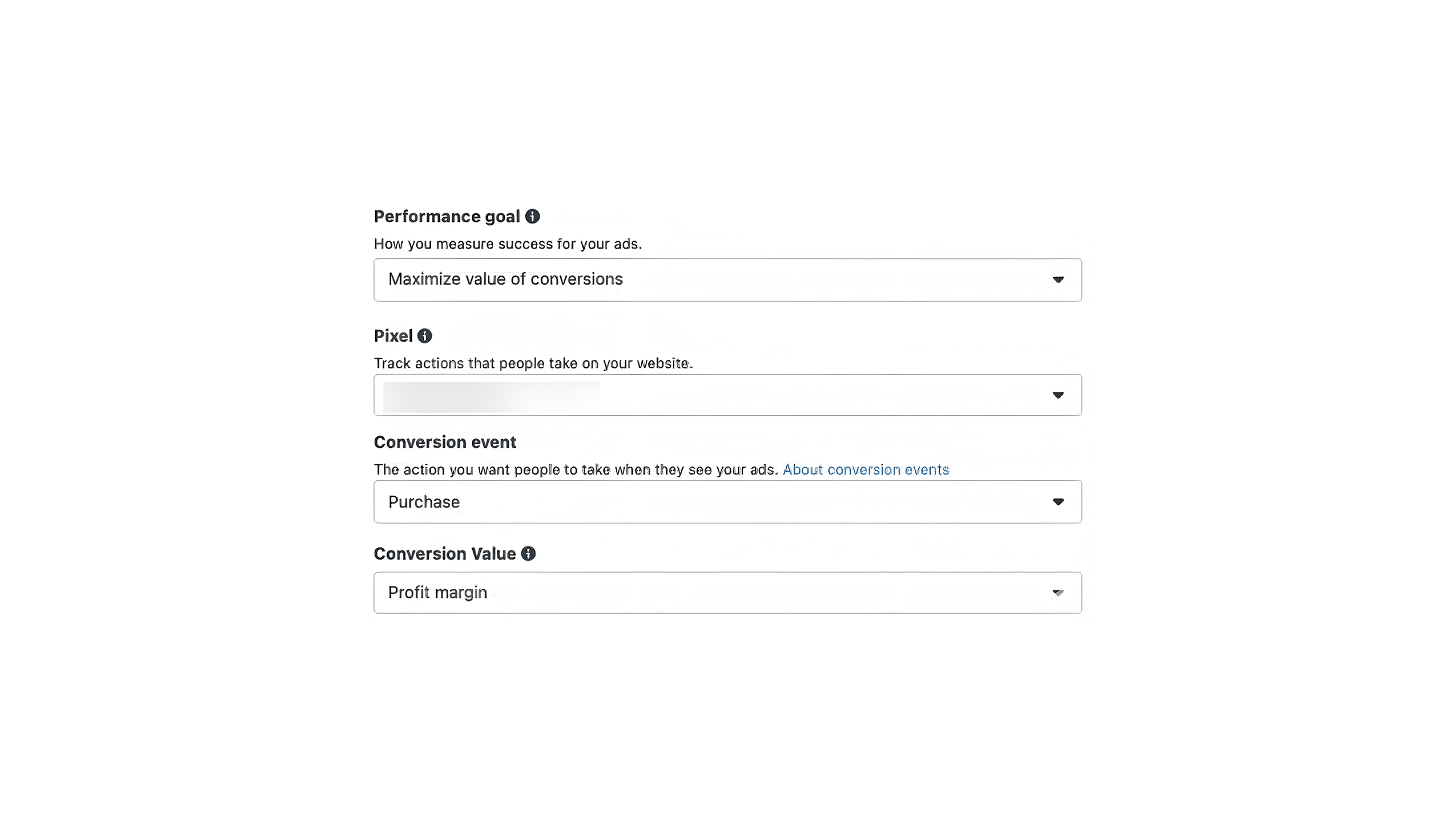 Sales campaign configuration