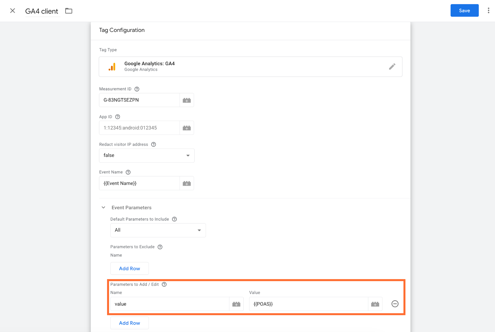Update your tags