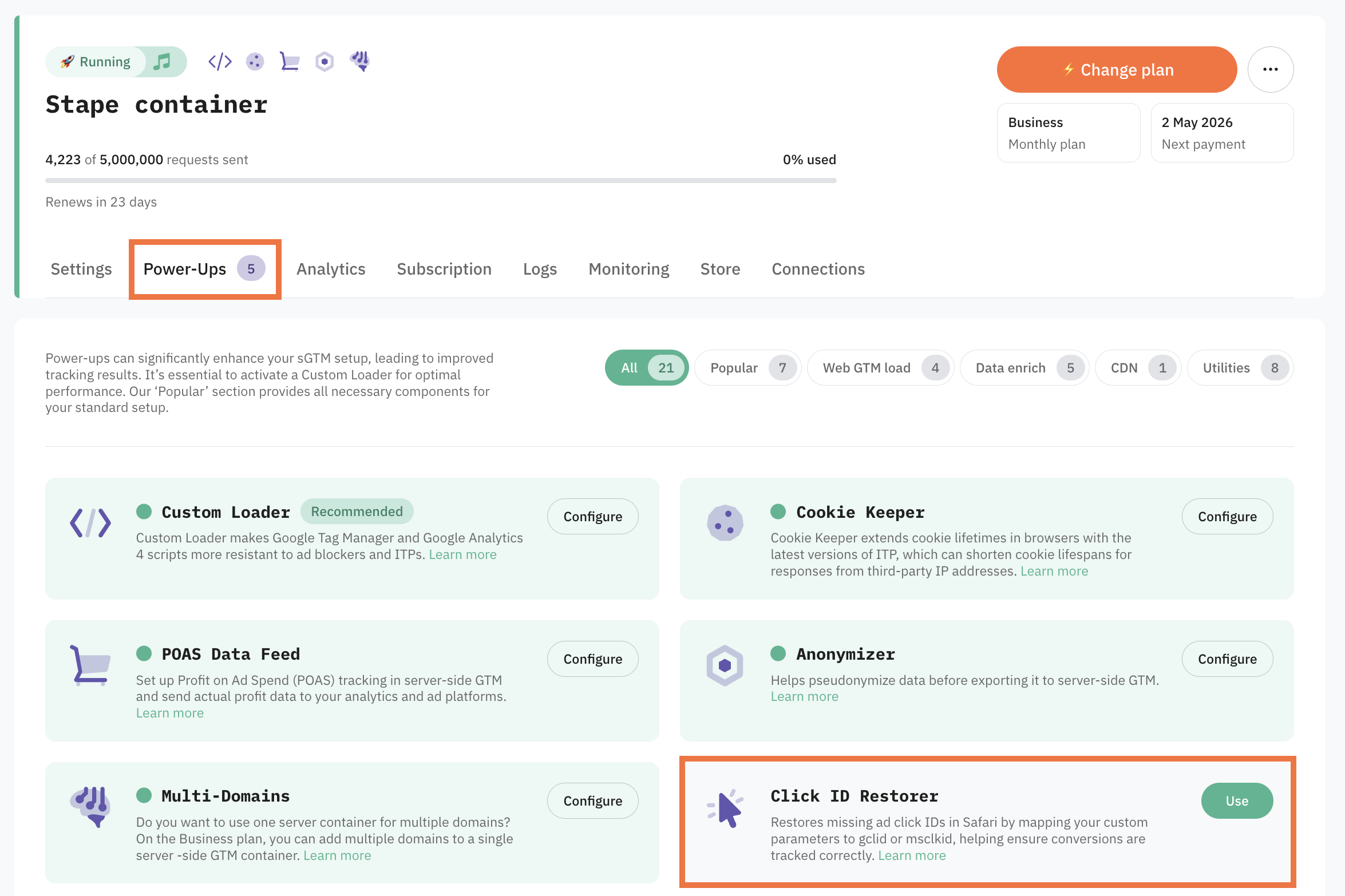 Click ID Restorer