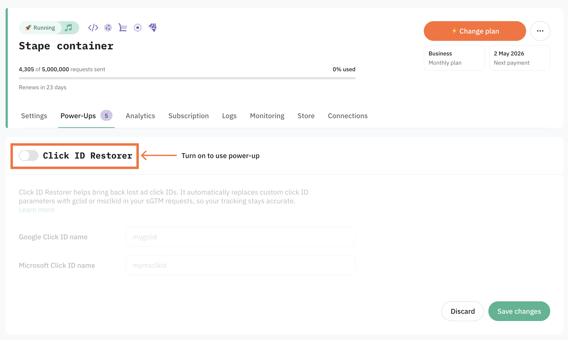 Click ID Restorer