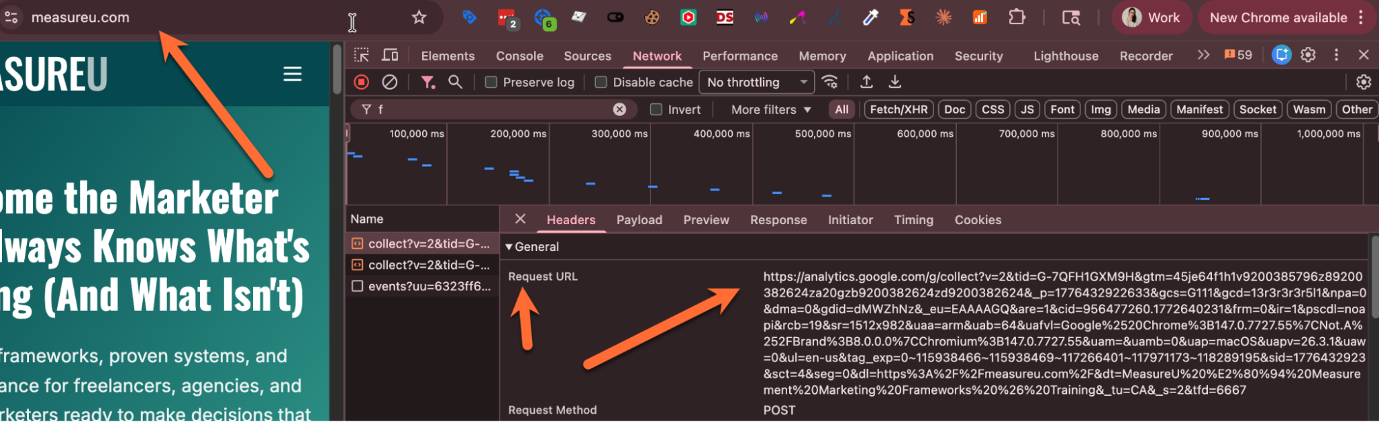 DevTools → Network