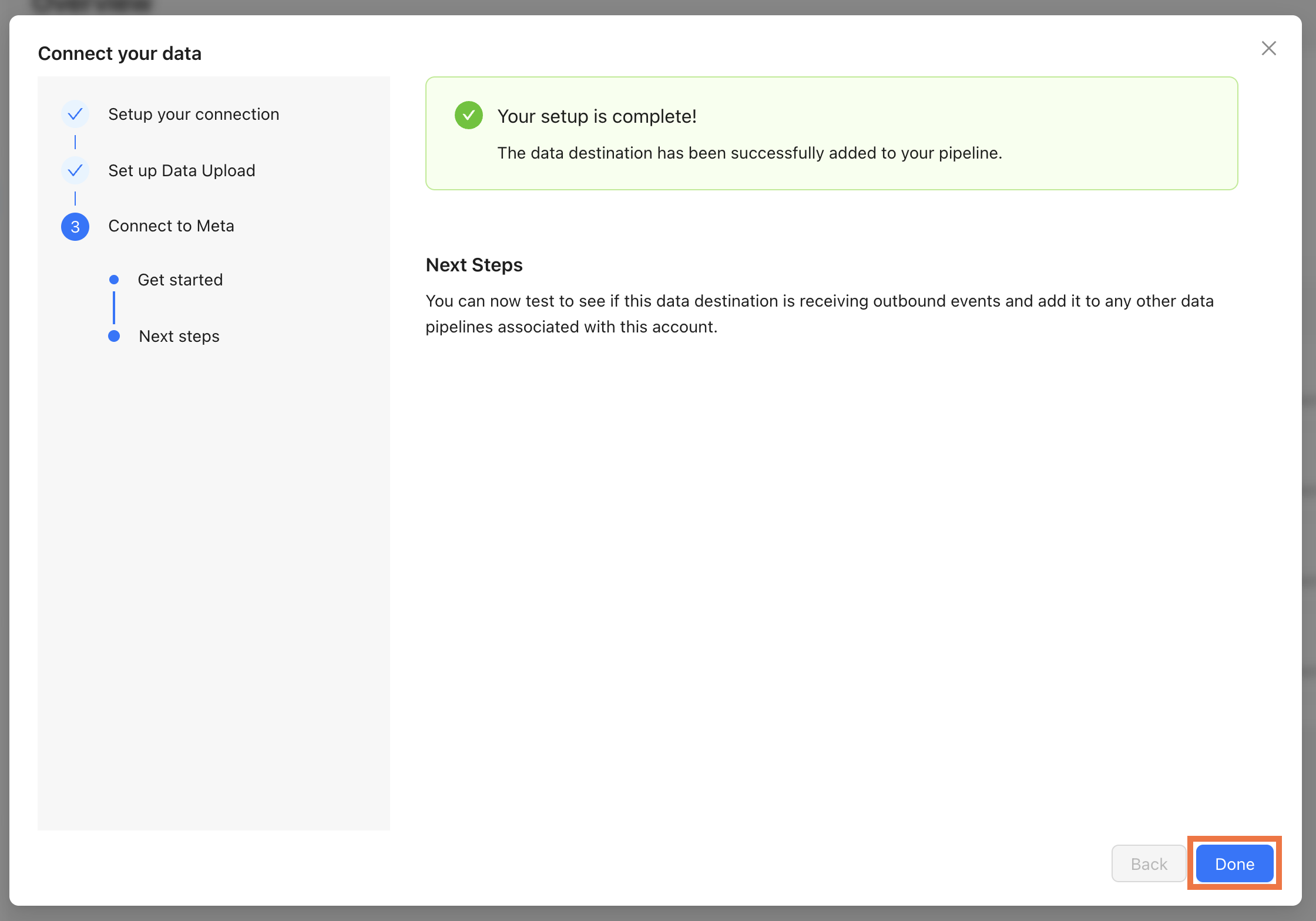 File upload done