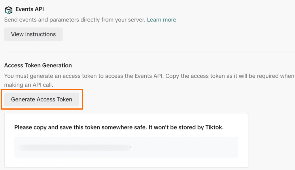 Access Token in TikTok