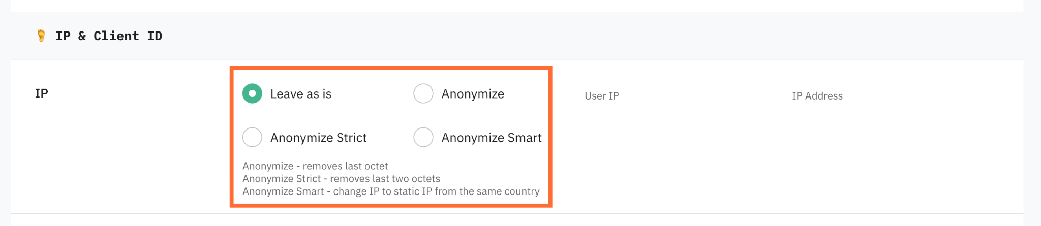 Configure IP