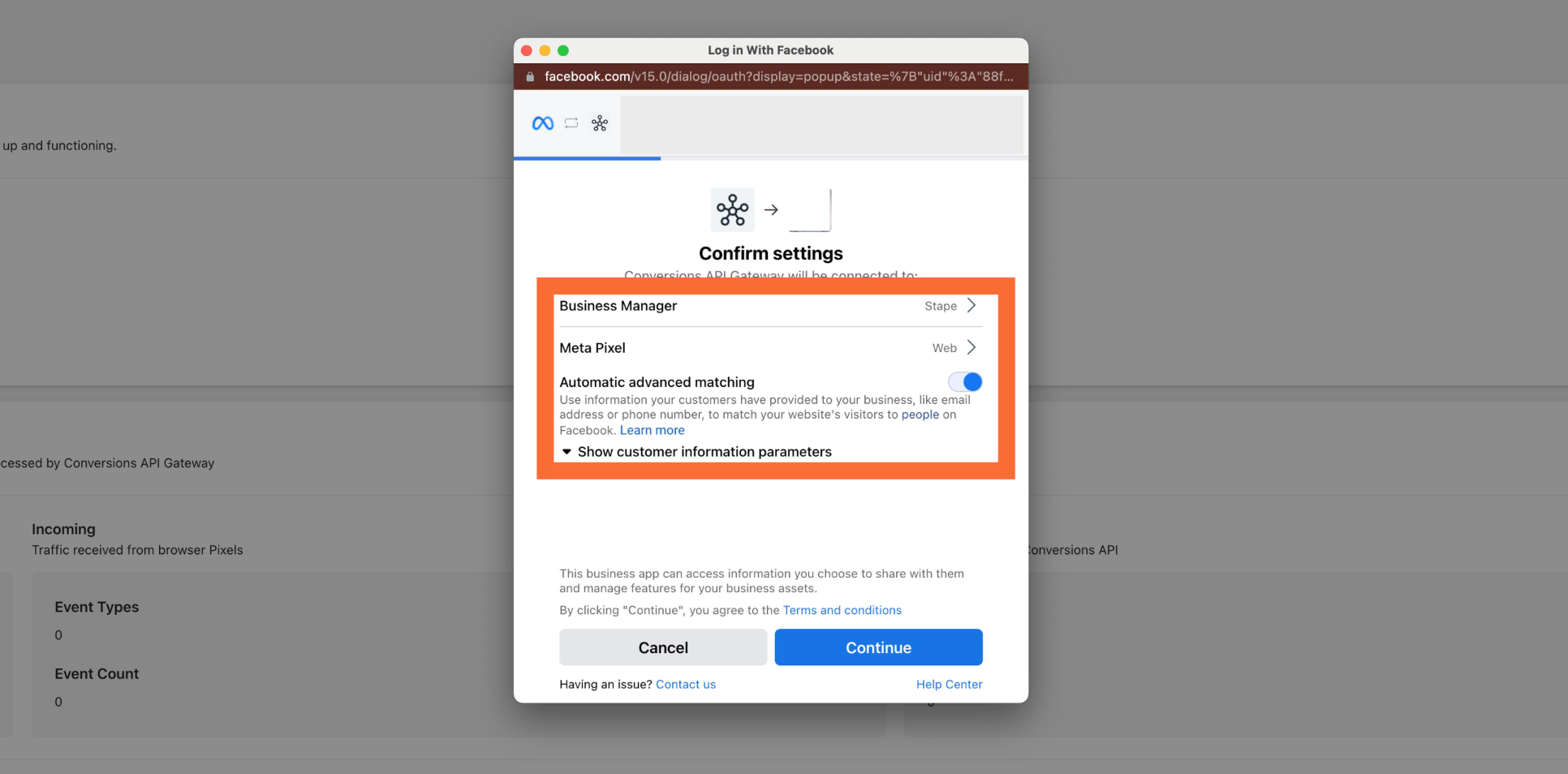 Enable Automatic advanced matching