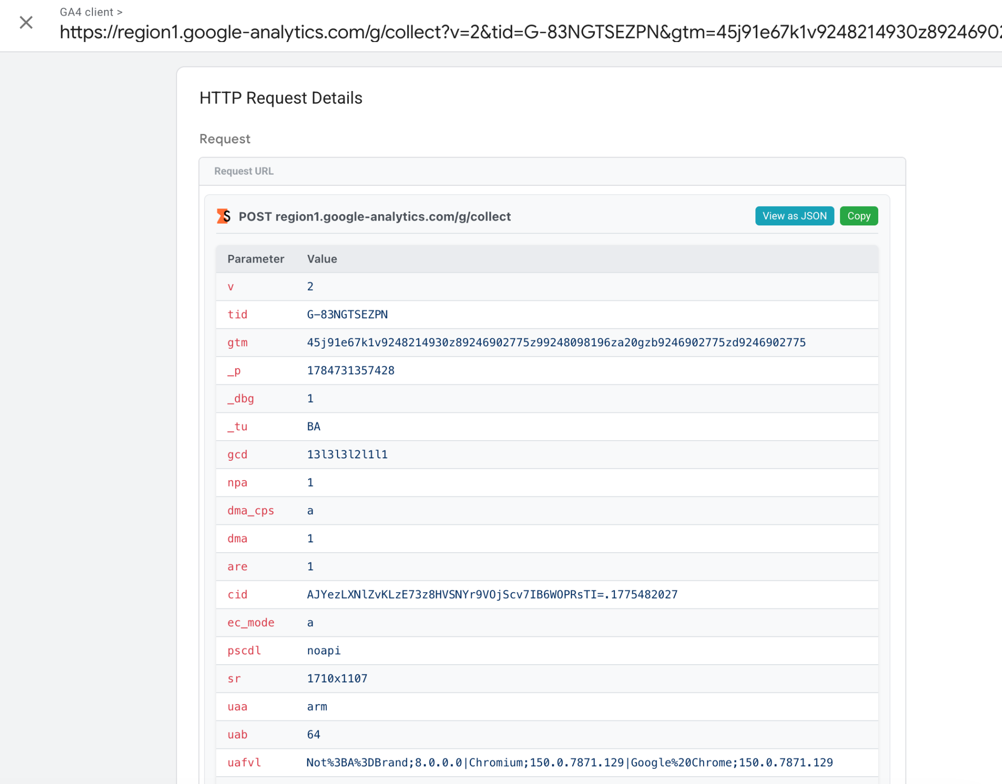 URLs formatter mode after