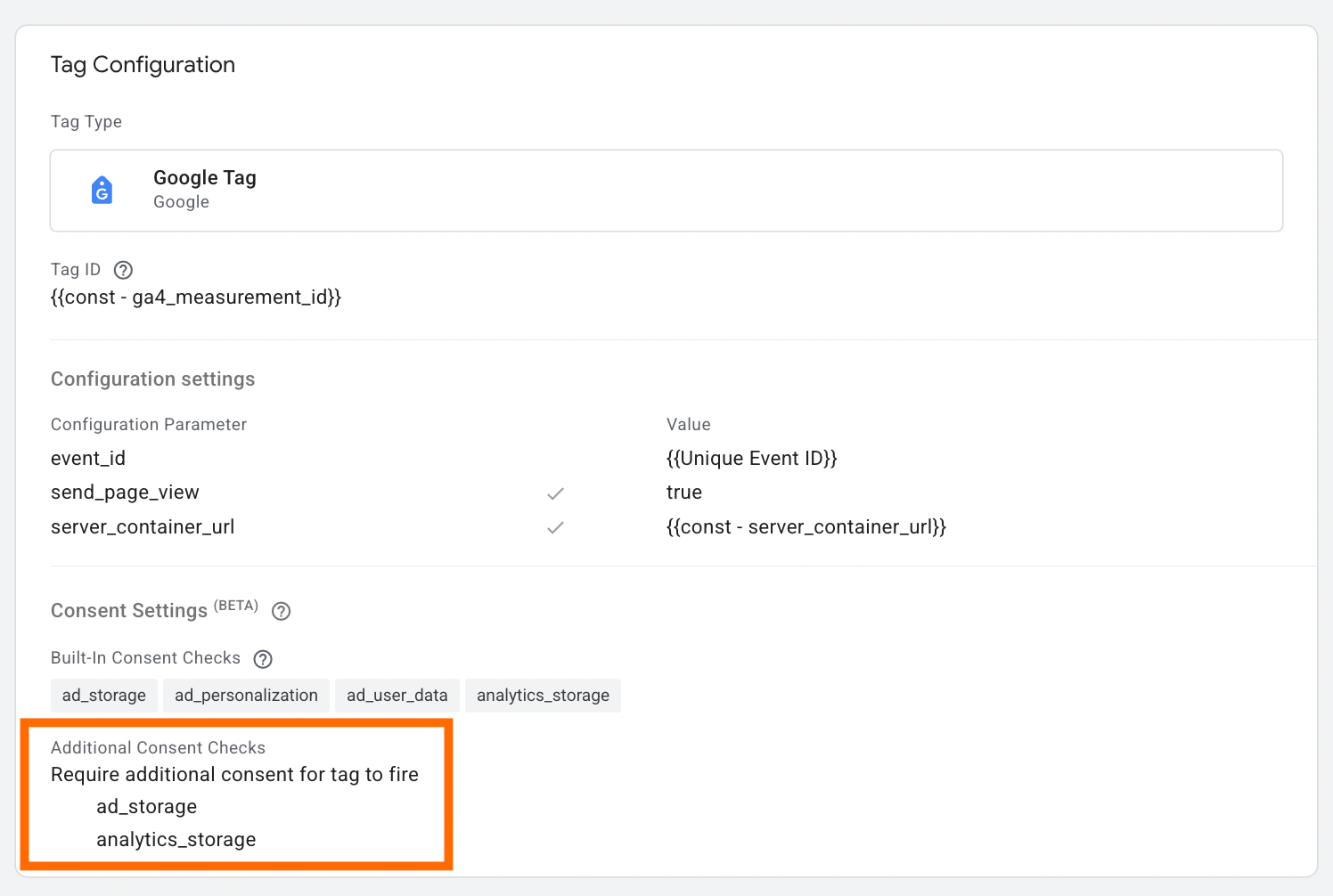 Basic Mode configuration