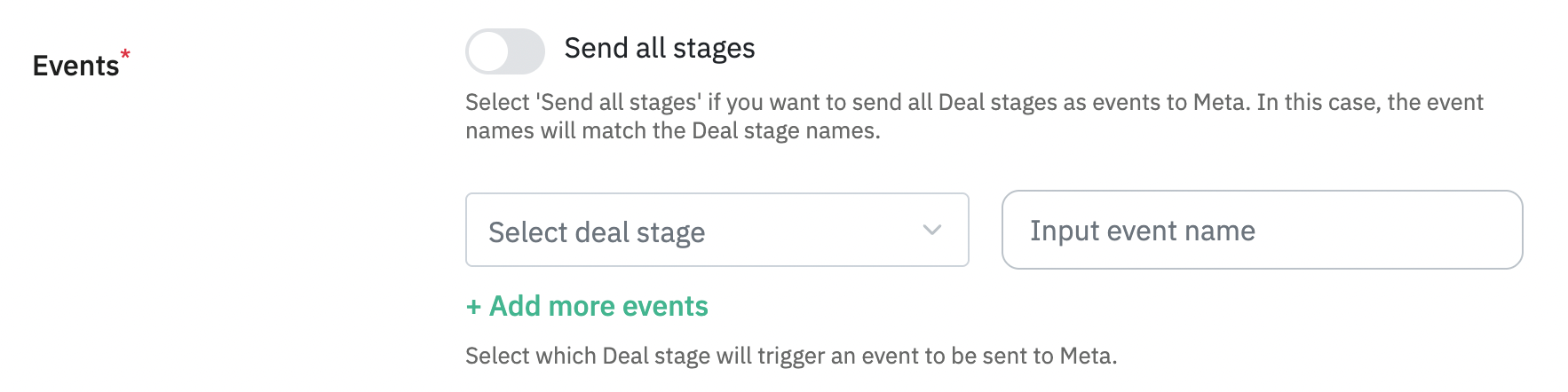 Send all statuses toggle