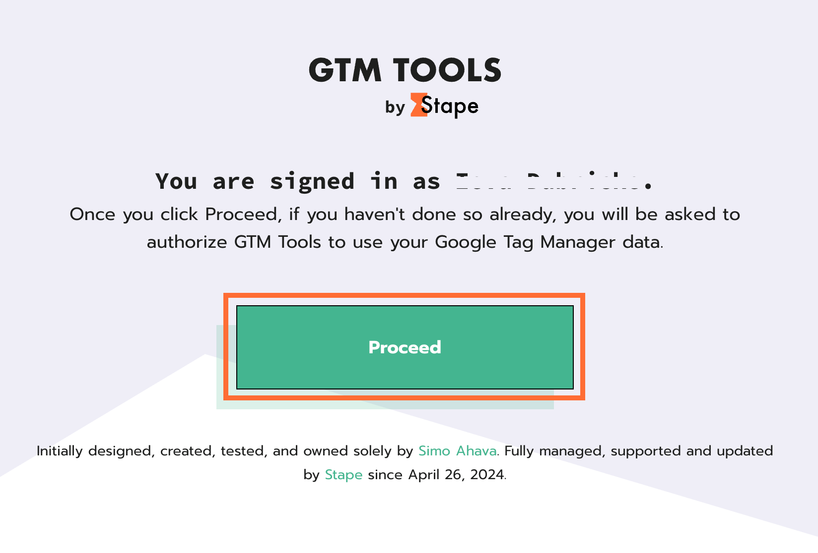 Click Proceed