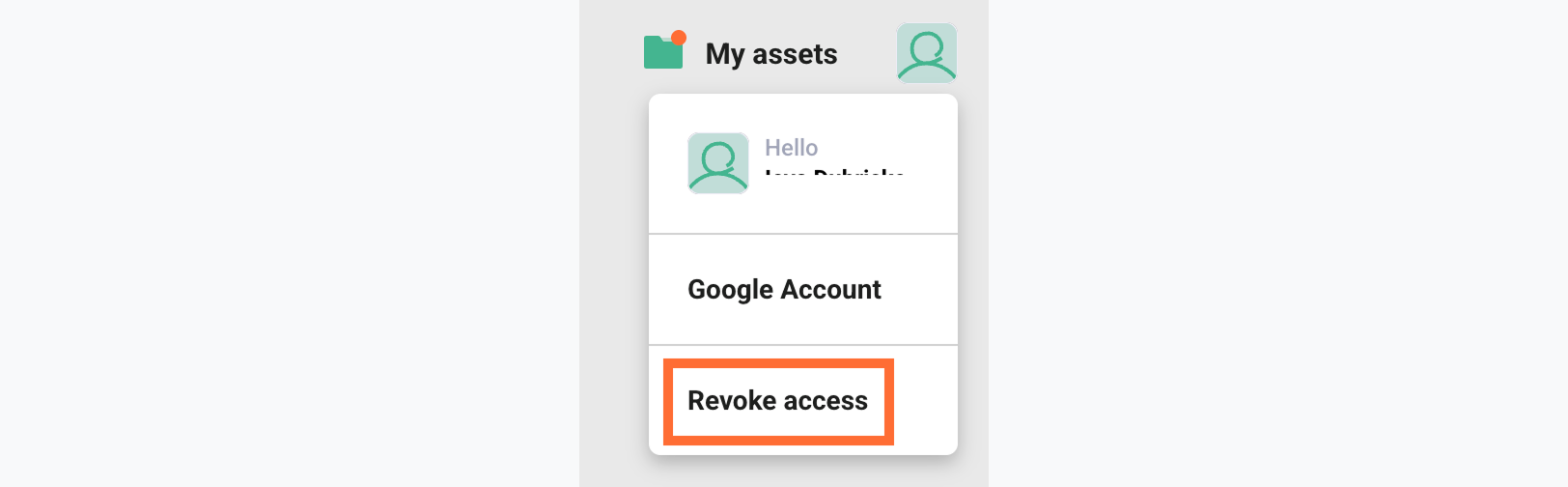 Revoke access