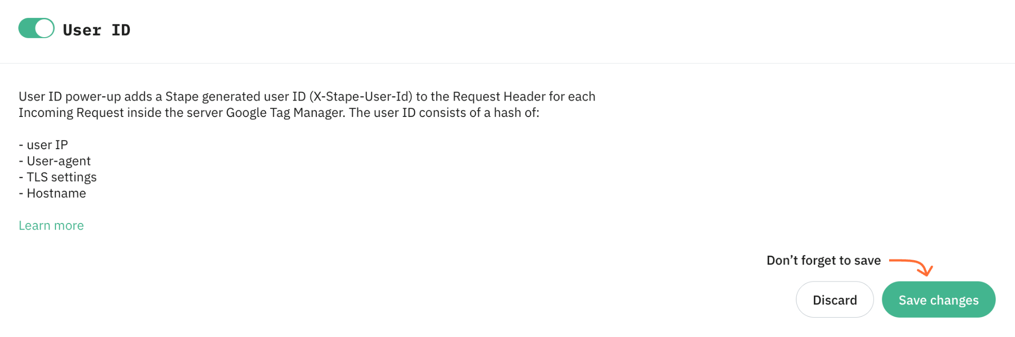 User ID