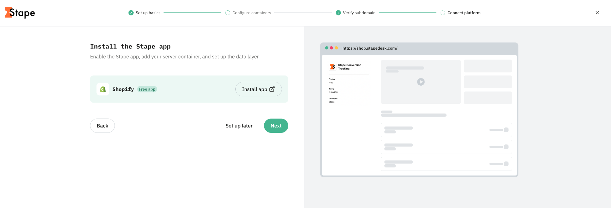 Connect platform