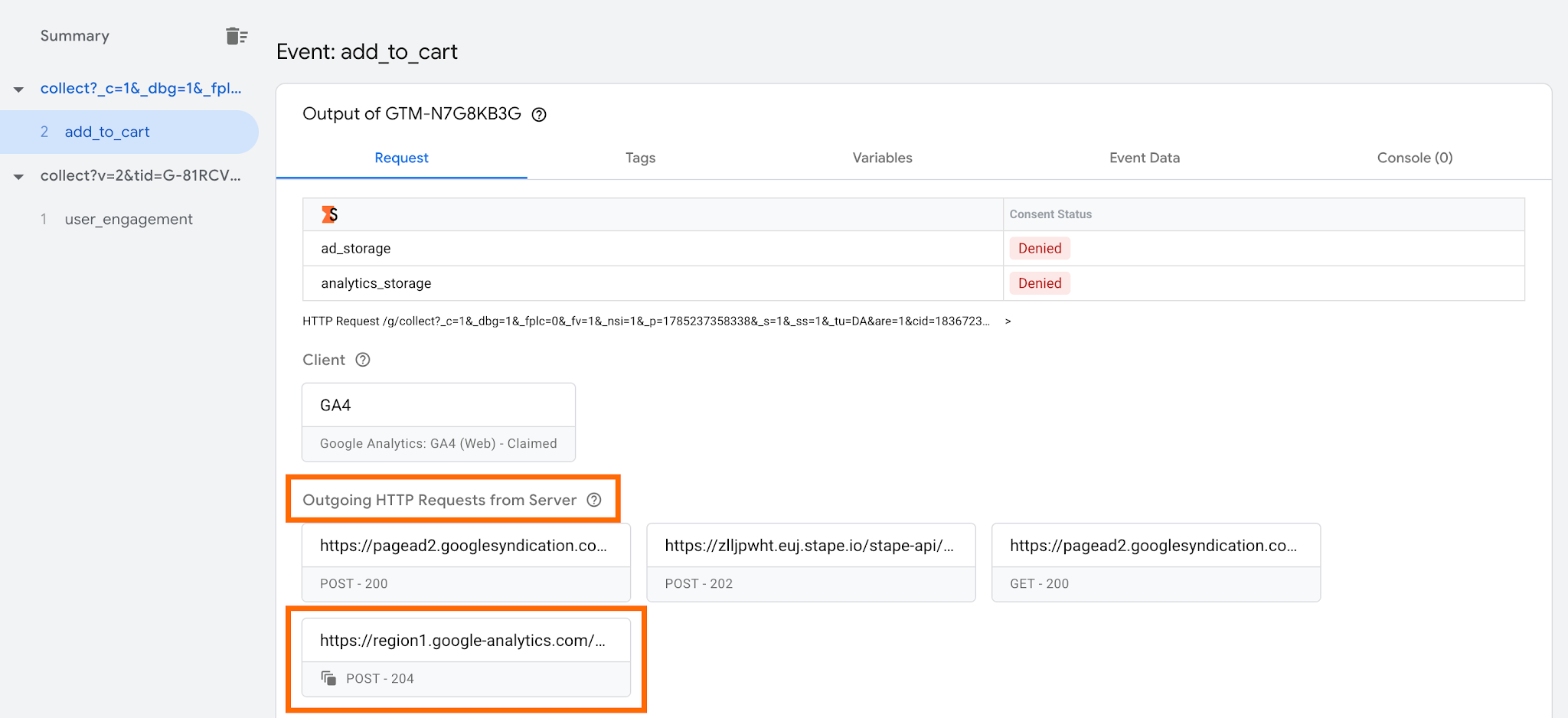 Outgoing HTTP Requests from Server
