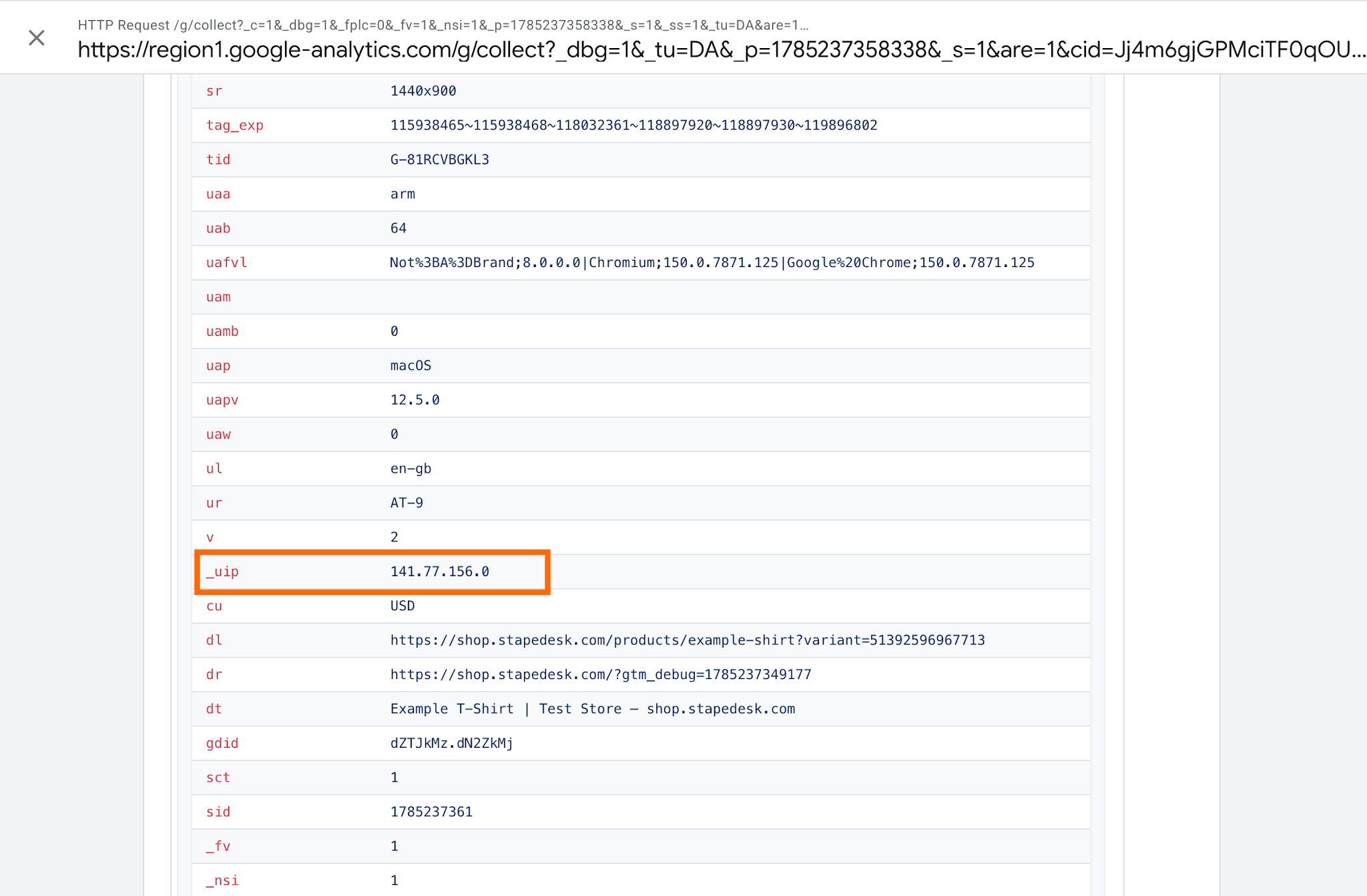 parameter _uip