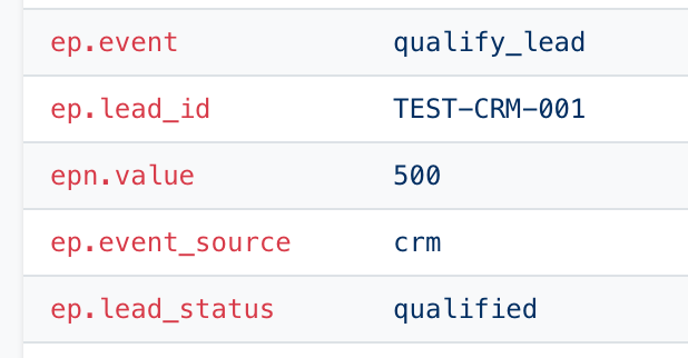 qualify_lead event values